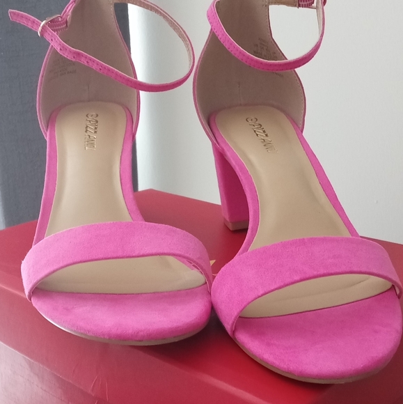 NWT PIZZ ANNU Block Heel Sandals - Picture 7 of 10